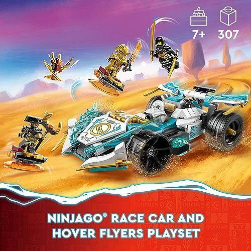 Lego Ninjago Zane`s Dragon Power Spinjitzu Race Car 71791