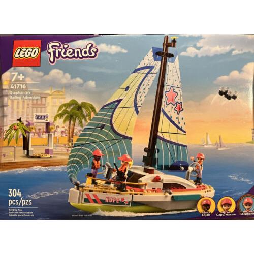 Lego Friends 41716 Stephanies Sailing Adventure 304pcs