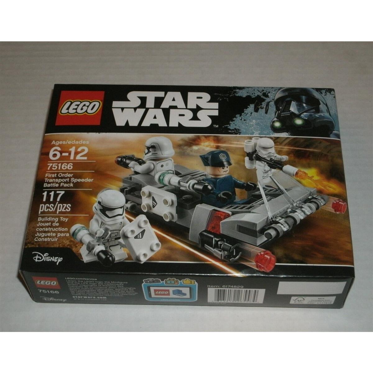 Lego Star Wars First Order Transport Speeder Battle Pack 75166 Set