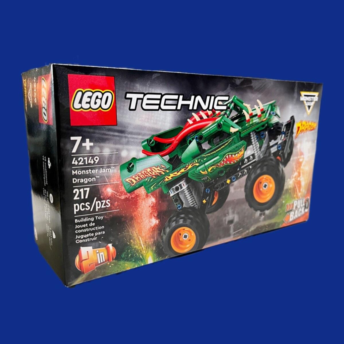 Lego 42149 Technic Monster Jam Green Dragon Truck