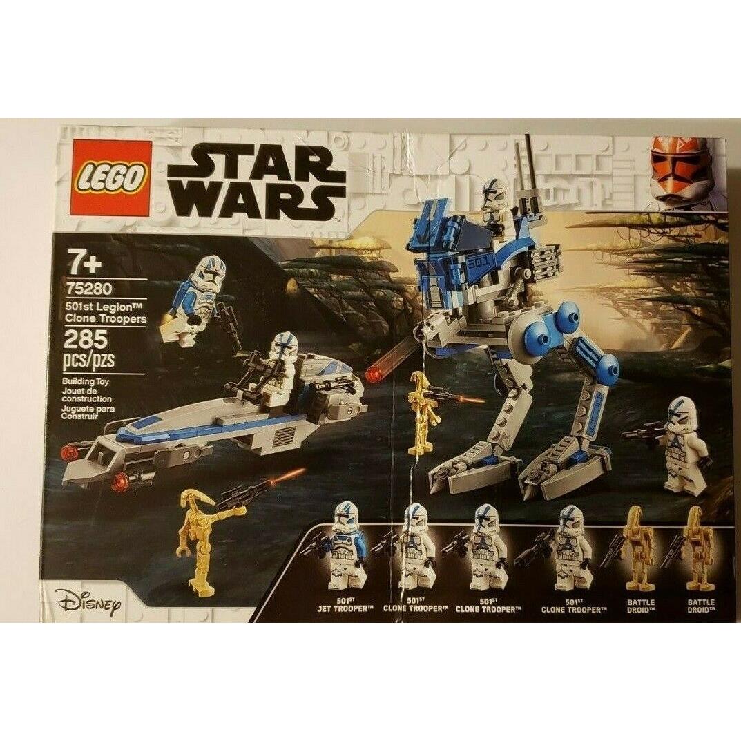 Lego Star Wars 501st Legion Troopers 75280 285 Pieces Disney