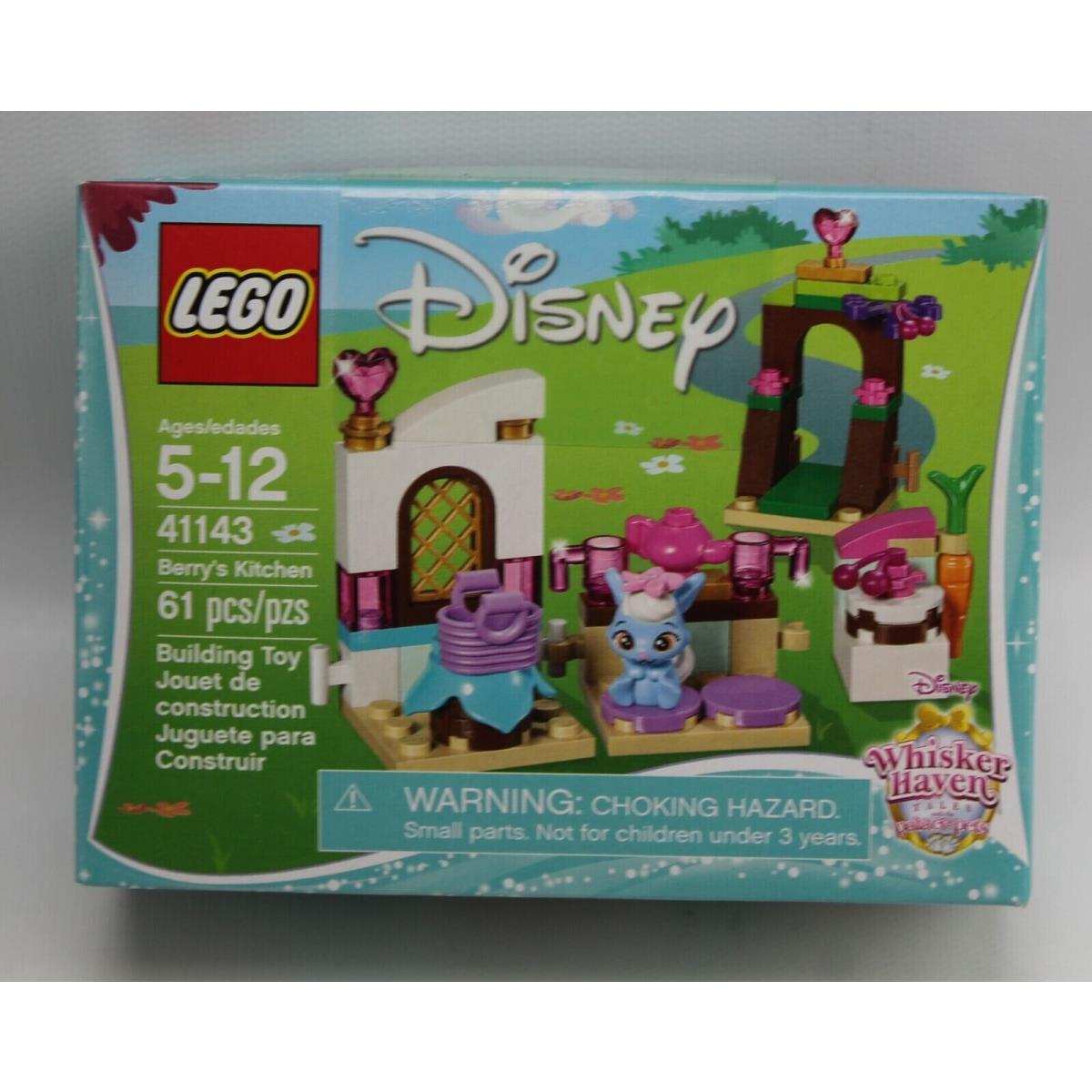 Lego Disney Berry`s Kitchen 41143 Building Kit 61 Pcs Retired Set Playset