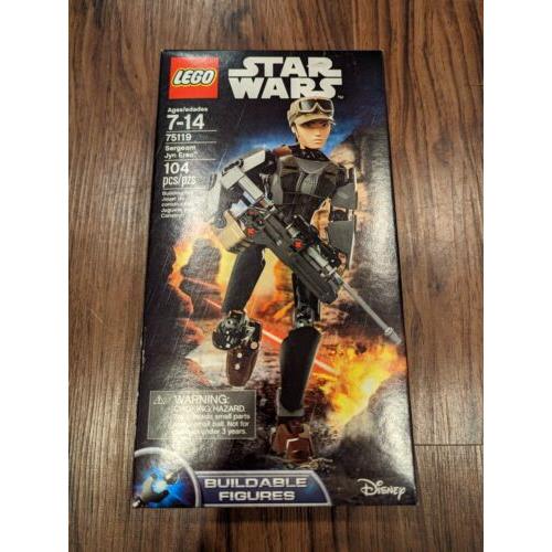 Lego Star Wars Sergeant Jyn Erso 77119 Playset Box Set Retired