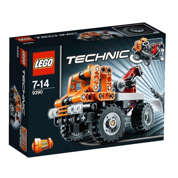 Lego Mini Tow Truck 9390 Technic Minifigure Building Set