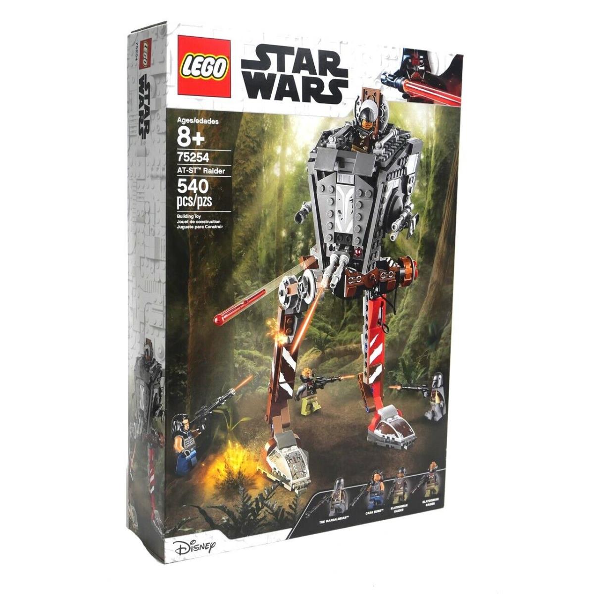 Lego Star Wars At-st Raider Mandalorian Set 75254 540 Pieces