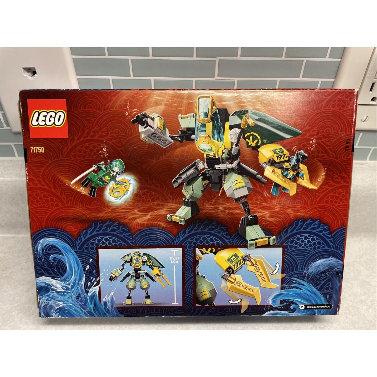 Lego Ninjago Lloyd s Hydro Mech 71750 Box 228 Pieces