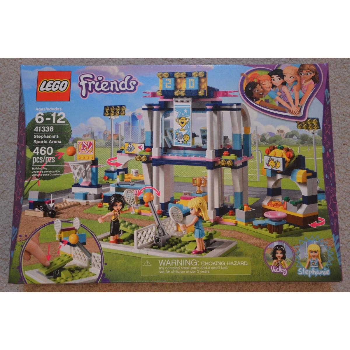 Lego 41338 Friends Stephanie`s Sports Arena Set