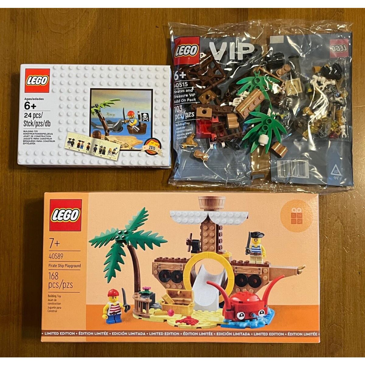 Lego Gwp 40589 Pirate Ship Playground 40515 Vip Add On 5003082 Minifigure Set