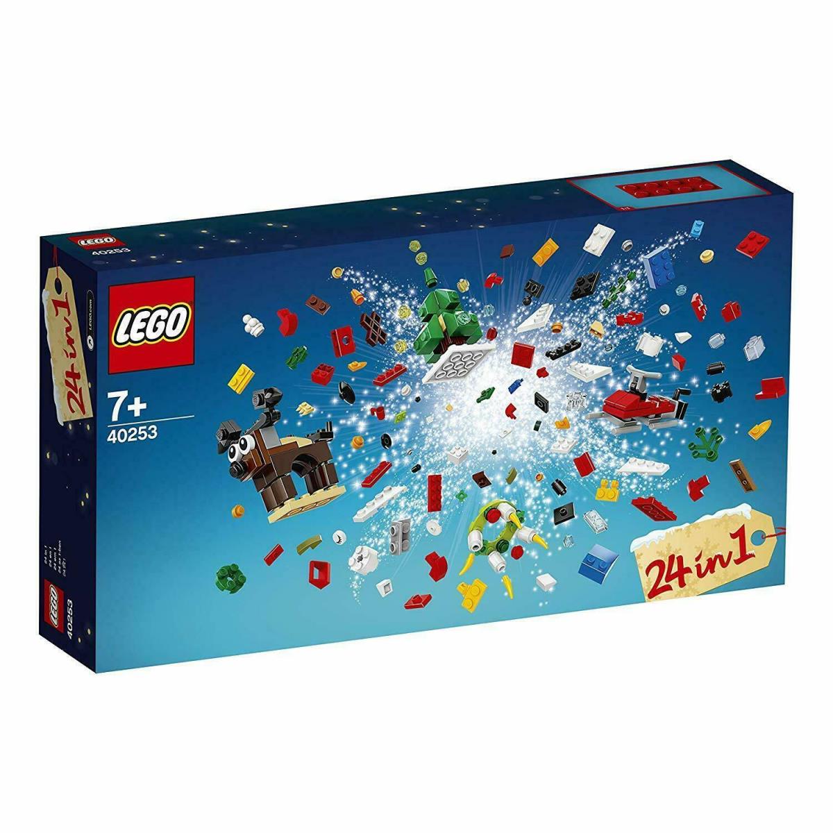 24 in 1 Lego Seasonal Christmas Gift Kid Boy Girl Build Toy Set 40253 254pc