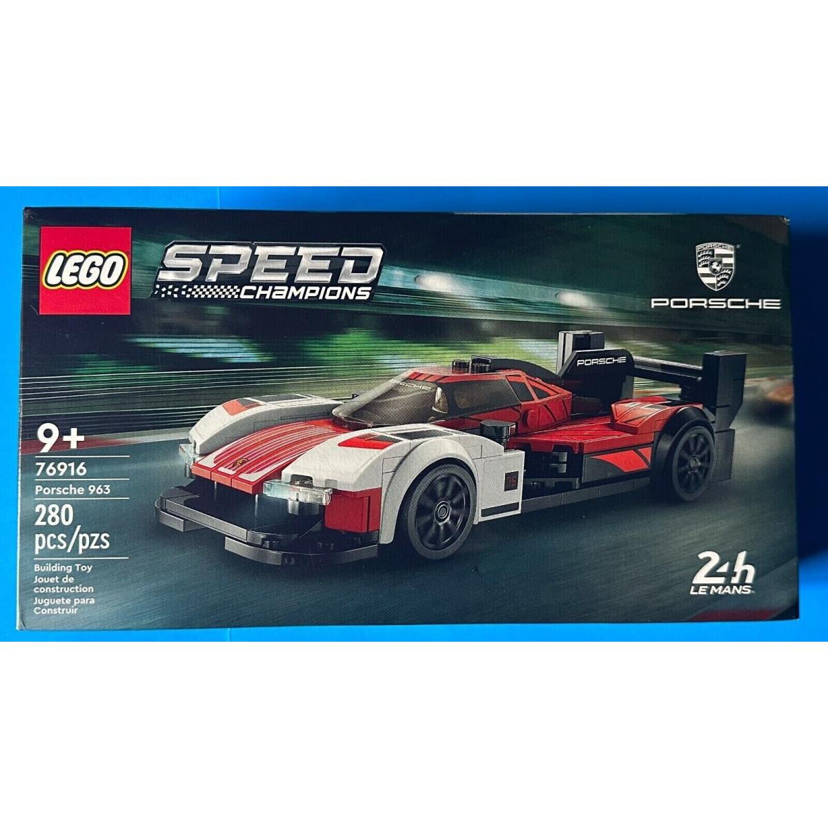 Lego Speed Champions: Porsche 963 76916 Building Set