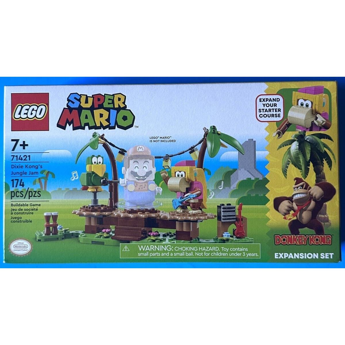 Lego Super Mario Dixie Kong s Jungle Jam Expansion Set 71421 Super Mario Gift