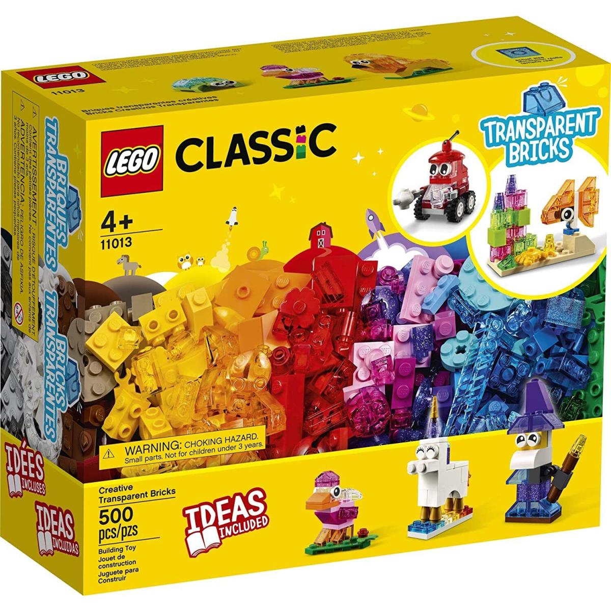 Lego Classic Creative Transparent Bricks 11013