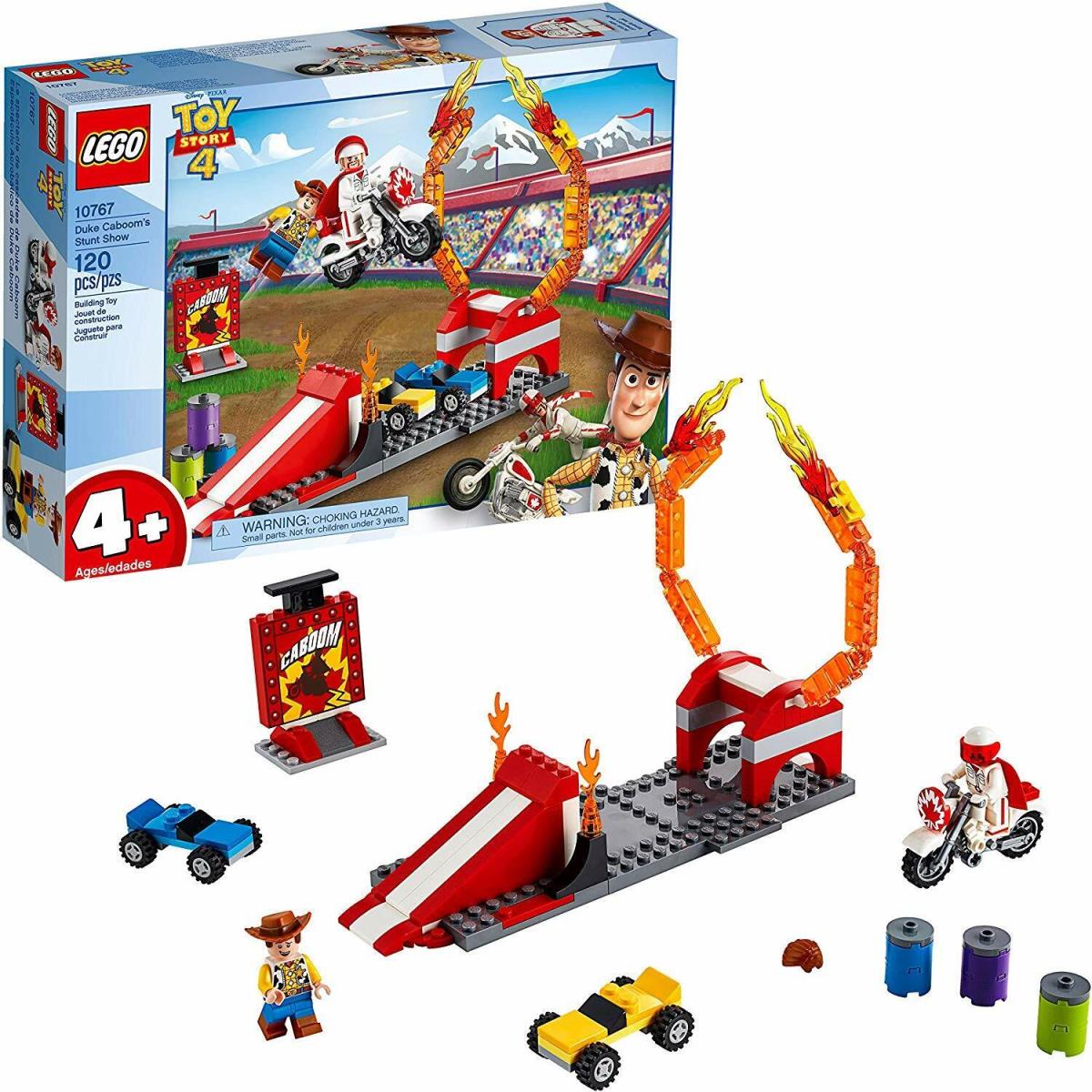 Lego Duke Caboom s Stunt Show Building Kit 120-Piece Set Toy Story 4 Kids Toys