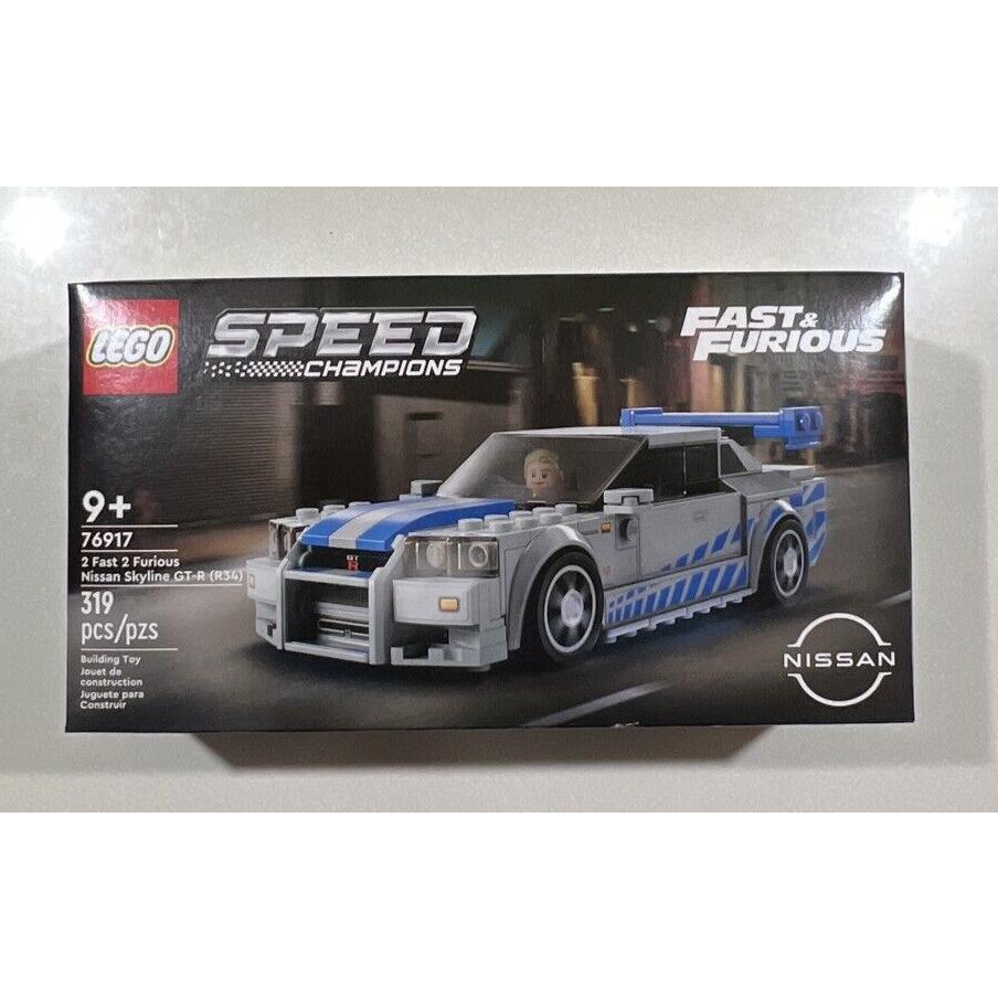 2023 Lego 76917 2 Fast 2 Furious Nissan Skyline Gt-r R34 Walmart Only