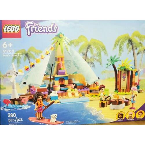 Lego Friends Beach Glamping 41700 Building Kit Creative Gift For Kids 2022