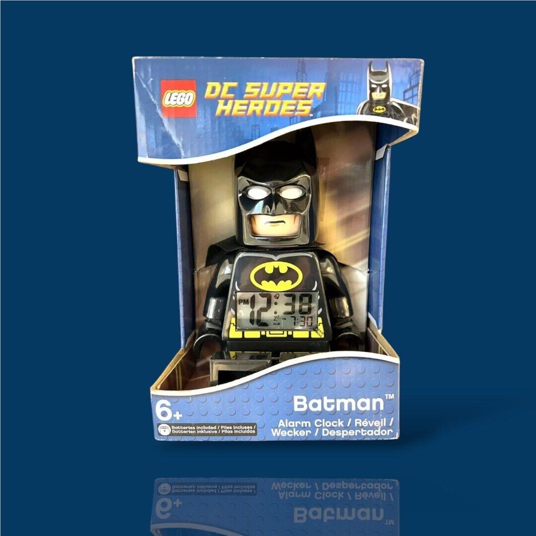 2015 DC Super Heroes Lego Man Batman Alarm Clock Retired Lego