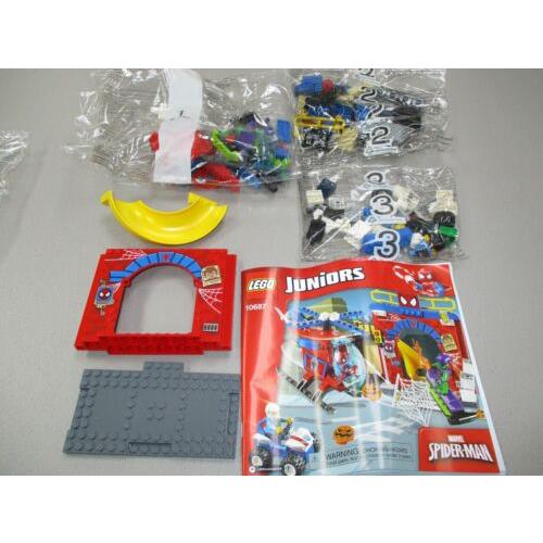 Lego Juniors Super Heroes Spider-man Hideout Set 10687 NO Box