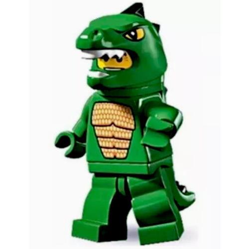Lego Minifigure Minifig Series 5 Lizard Man 8805 Godzilla Green Dino Man Cmf