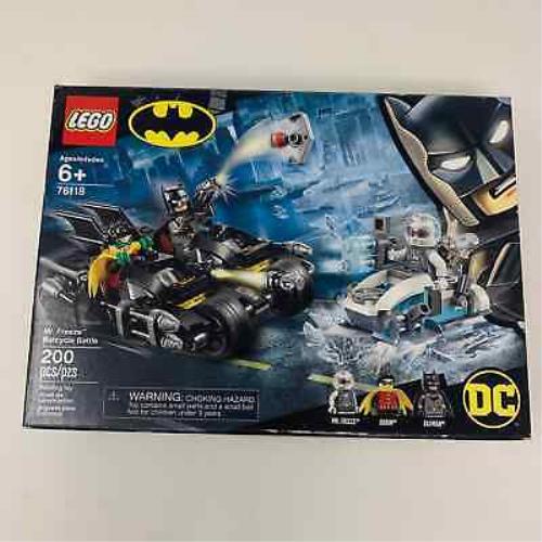 Batman Lego Set Lego DC Mr. Freeze Batcycle Battle 76118 Building Kit