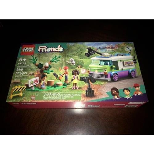 Lego Friends Newsroom Van 41749