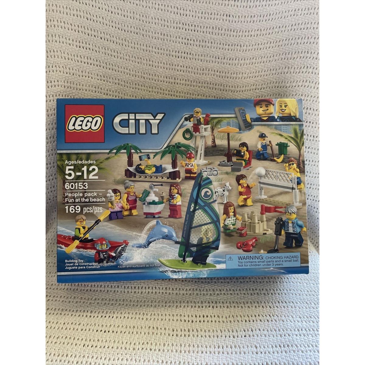 Lego City People Pack - Fun AT The Beach 60153 In Box 2017