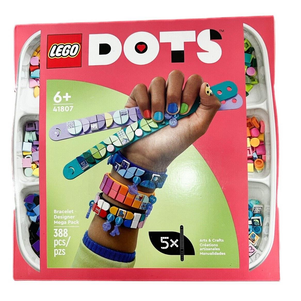 Lego Dots 41807 Bracelet Designer Mega Pack Building Set 388 Pcs