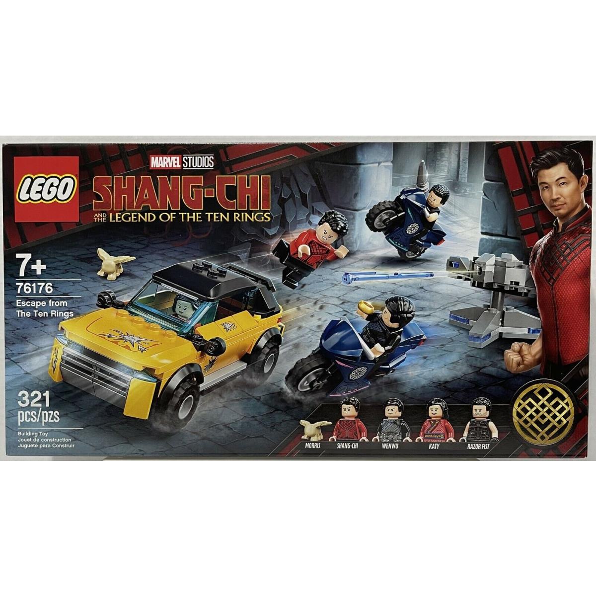 Lego Marvel Shang-chi and The Legend Of The Ten Rings 76176 7+ 321pcs