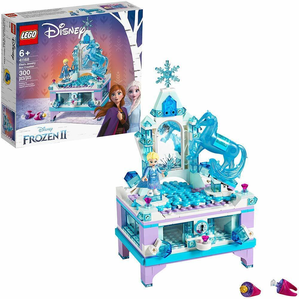 Lego Frozen II Elsa s Jewelry Box Creation Building Kit 300-Piece Set Kids Girls