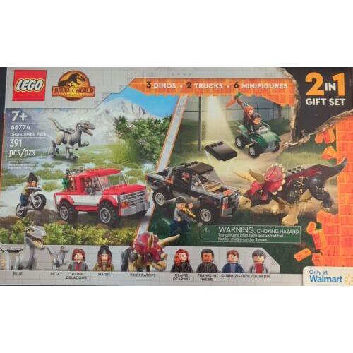 Lego Jurassic World Dino Combo Pack 66774 Building Set