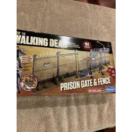 Walking Dead Prison Gate Fence Lego Set. In Package