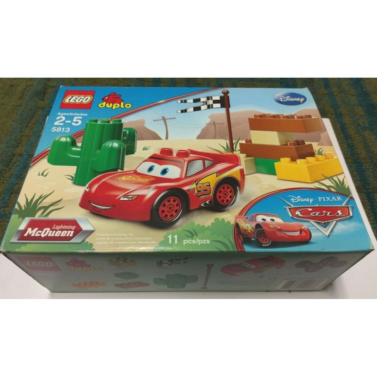 Lego Duplo Disney/pixar Cars Set 5813 Lightning Mcqueen