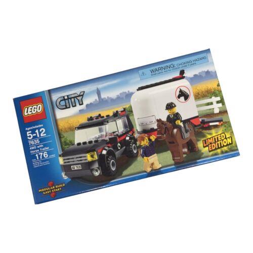 Lego City 4WD with Horse Trailer 7635 Limited Edition 176 Pieces