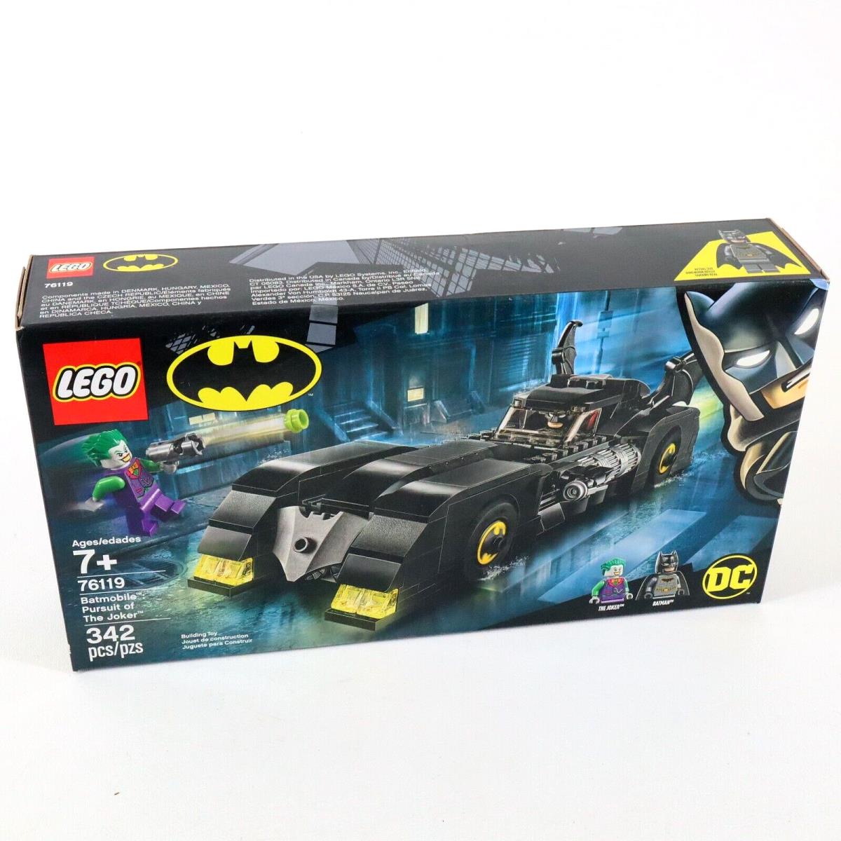 Lego 76119 Batmobile Pursuit of The Joker DC Comics 342pcs