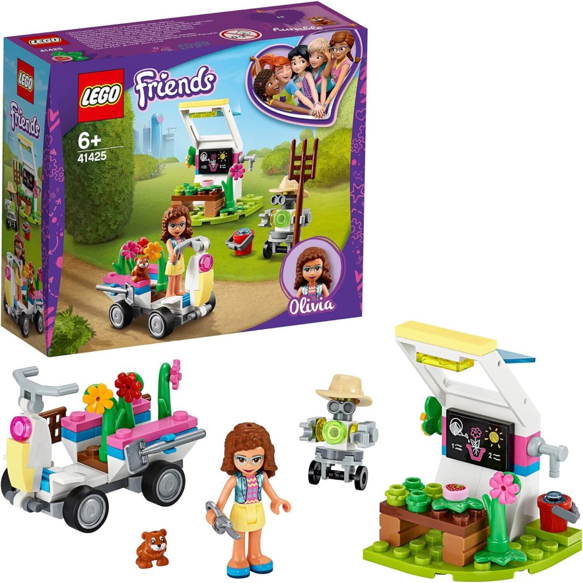 Lego Olivia`s Flower Garden 41425 Friends Minifigure Building Set