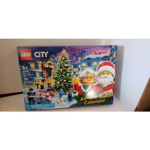 Lego City Advent Calendar 60381 Christmas Holiday Countdown Playset