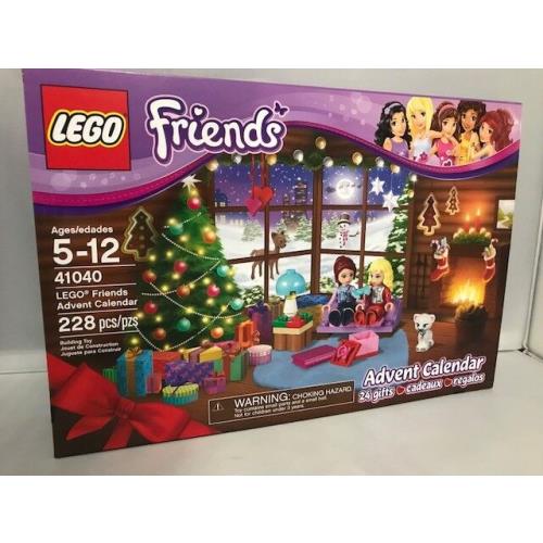 Lego - Friends Advent Calendar 228 Pcs. 24 Gifts 41040