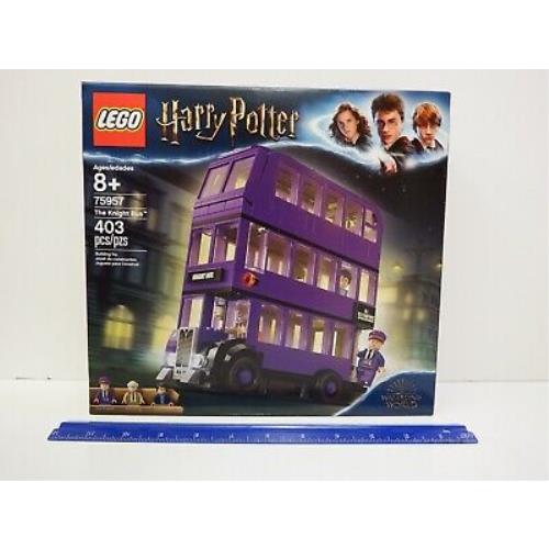 Lego - Harry Potter 75957 - The Knight Bus - 403 pc Set - Age 8-14 Yrs