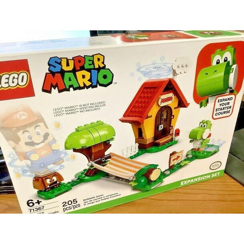 Lego 6288924 Super Mario Mario`s House Yoshi Expansion Set 205 Pcs 71367