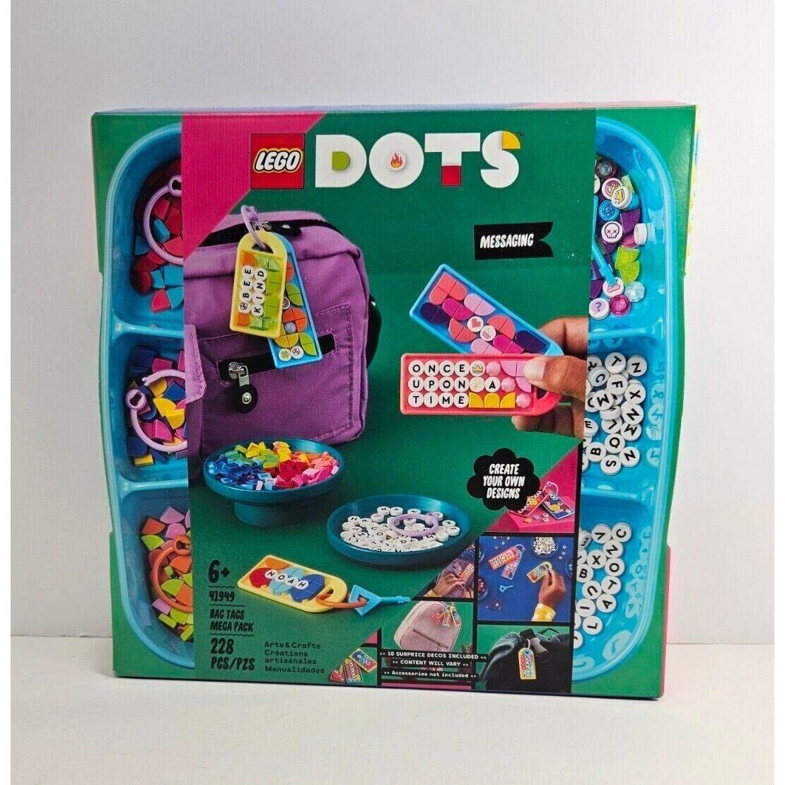 Lego Dots: Bag Tags Mega Pack - Messaging 41949