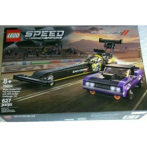 Lego Speed Champions Mopar Dodge Srt and 1970 Dodge Challenger T/a 76904