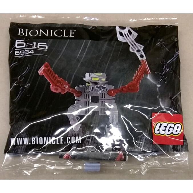 Lego Bionicle 6934 Good Guy Rare Sweden Promo Set Turahk Staff of Fear