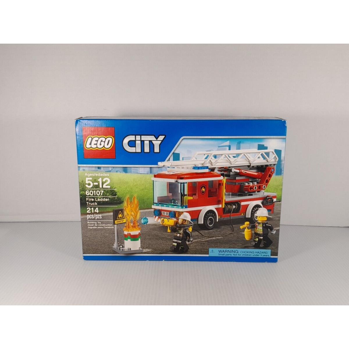 Lego City: Fire Ladder Truck 60107