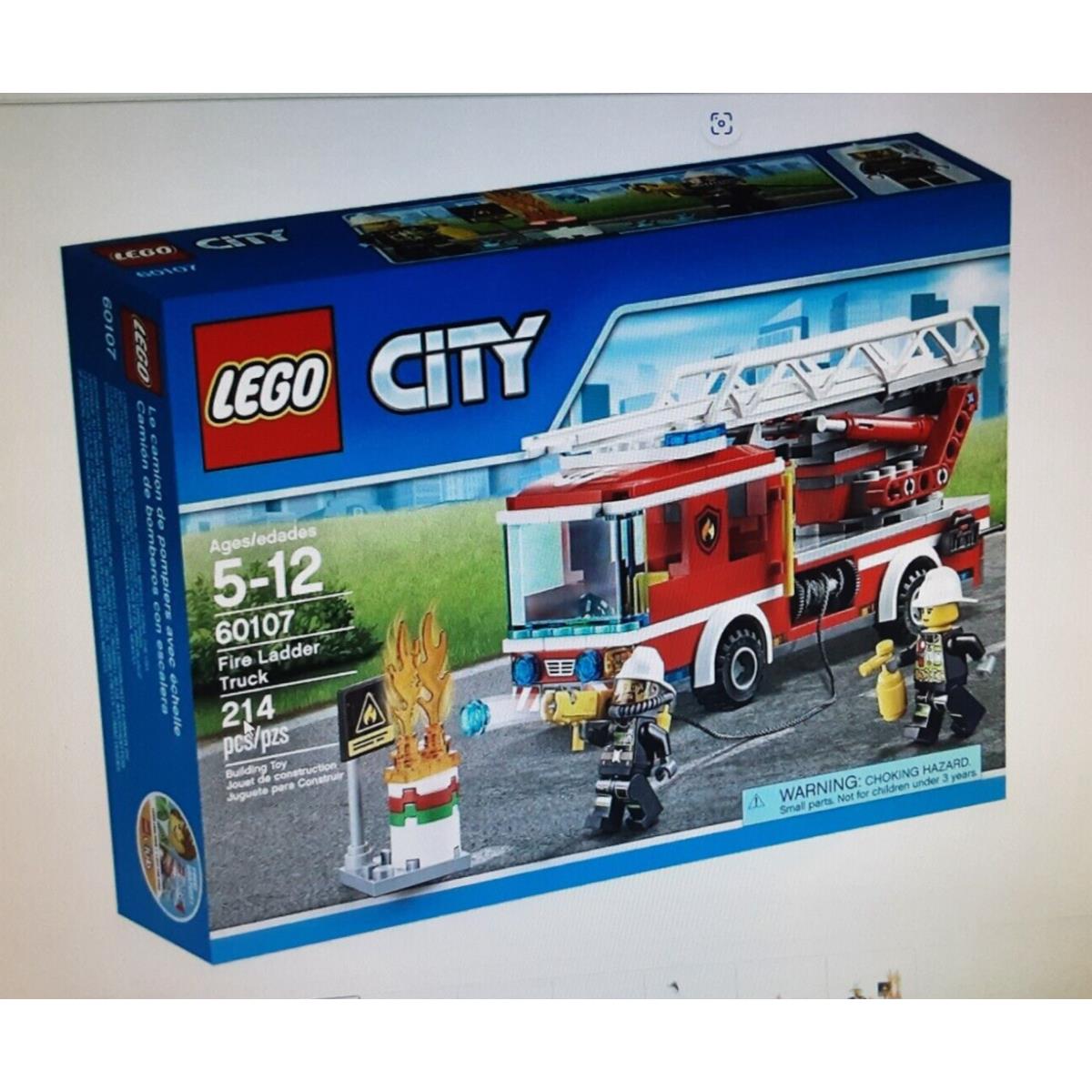 Lego City 60107 Fire Ladder Truck