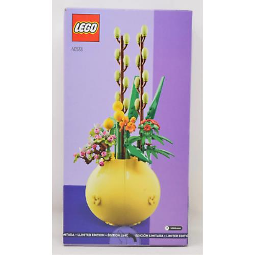 Lego Flowerpot Flower Vase Botanical Set 40588