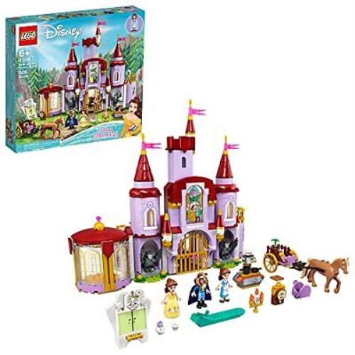 Lego Disney Belle and The Beast`s Castle Building Toy 43196