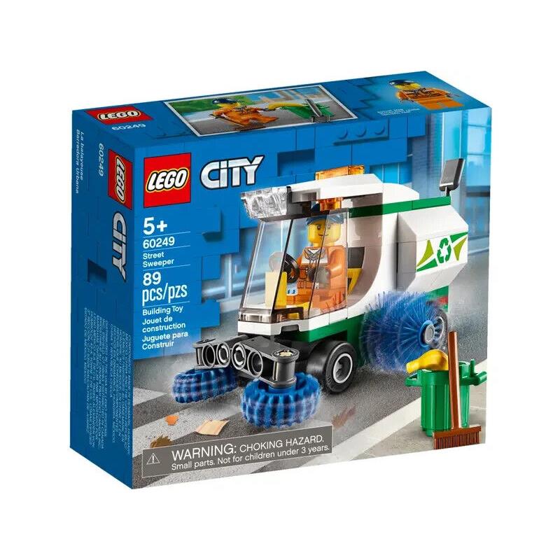 Lego Street Sweeper 60249 Town Minifigure Building Set