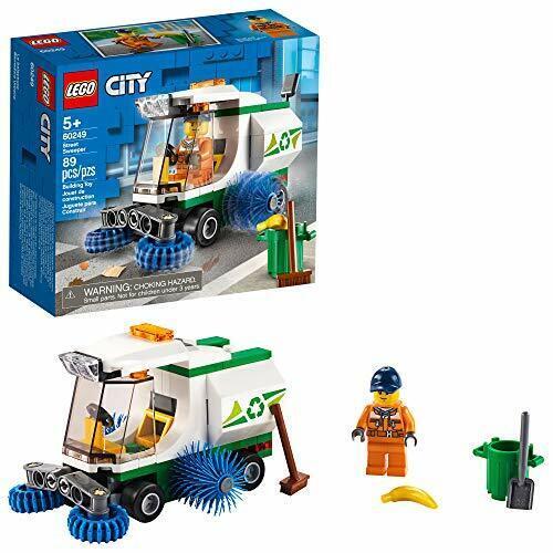 89-pc Kids` City Street Sweeper Build Play Lego Toy Set