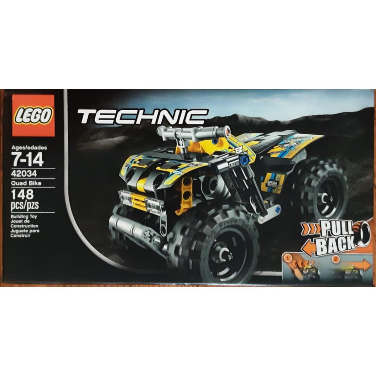 Lego Technic 42034 Quad Bike High-speed Pull-back