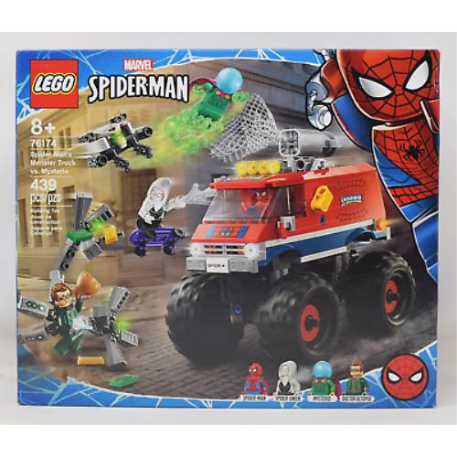 Lego Spider-man Vs Mysterio Monster Truck Marvel Set 76174