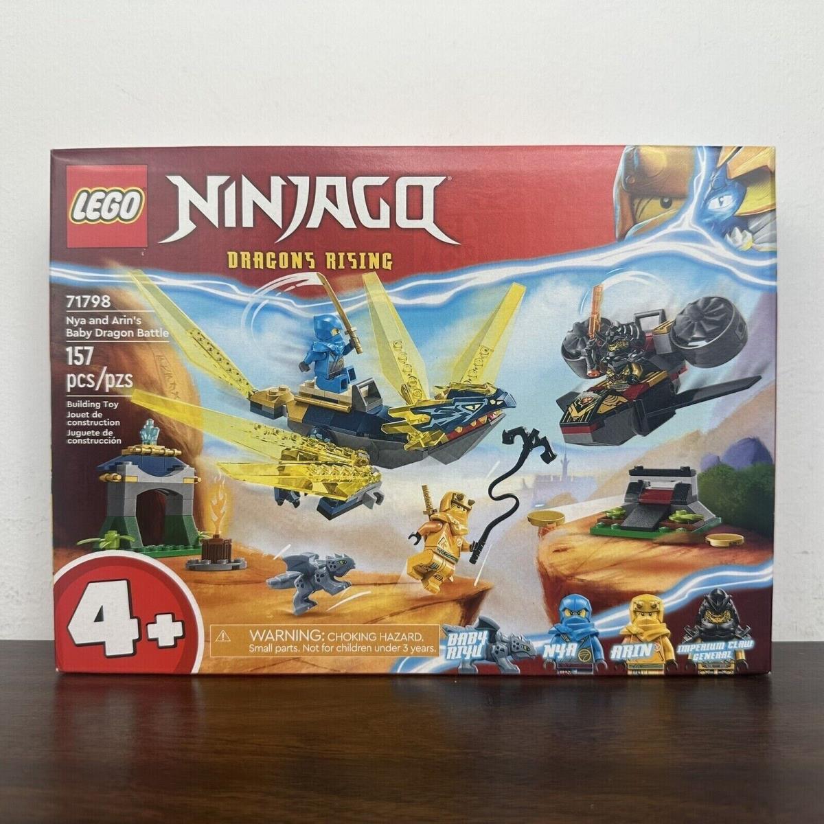 Lego Ninjago Nya and Arin s Baby Dragon Battle 71798